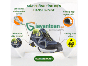 Giày chống tĩnh điện Hans HS-77-SF