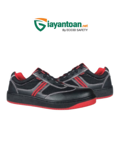 Giày bảo hộ King Power I881BK thấp cổ đế PU dual density chống trượt SRC.