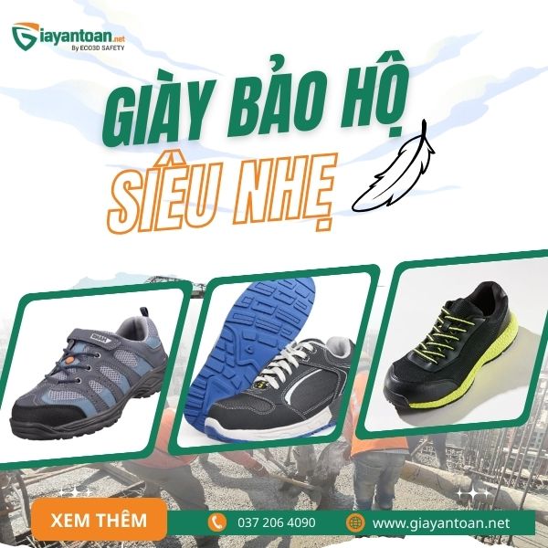 Giày bảo hộ siêu nhẹ