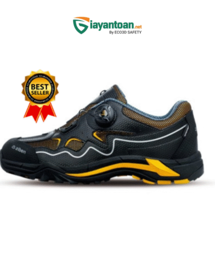 Giày bảo hộ Ziben 142B Hàn Quốc chống thấm, mũi thép, đế chống trượt SRC – Giày bảo hộ chính hãng