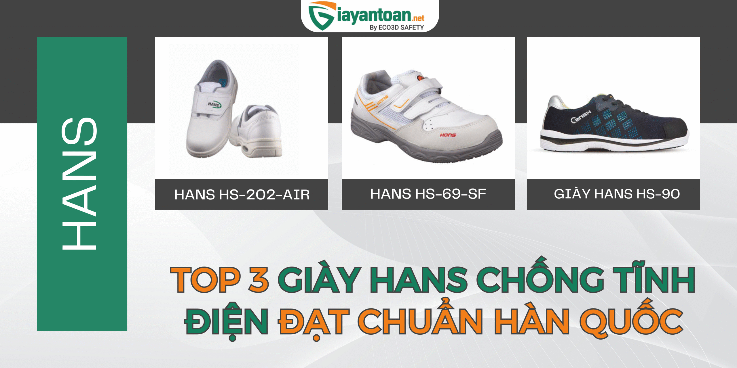 Giày chống tĩnh điện Hans chính hãng – bảo vệ linh kiện và an toàn cho công nhân nhà máy điện tử