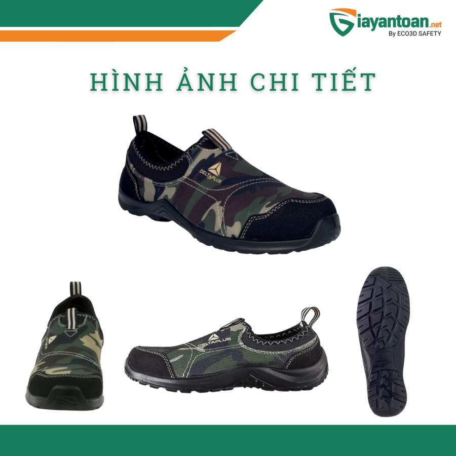 Hình ảnh chi tiết Giày bảo hộ Delta Plus MIAMI2 S1P SR