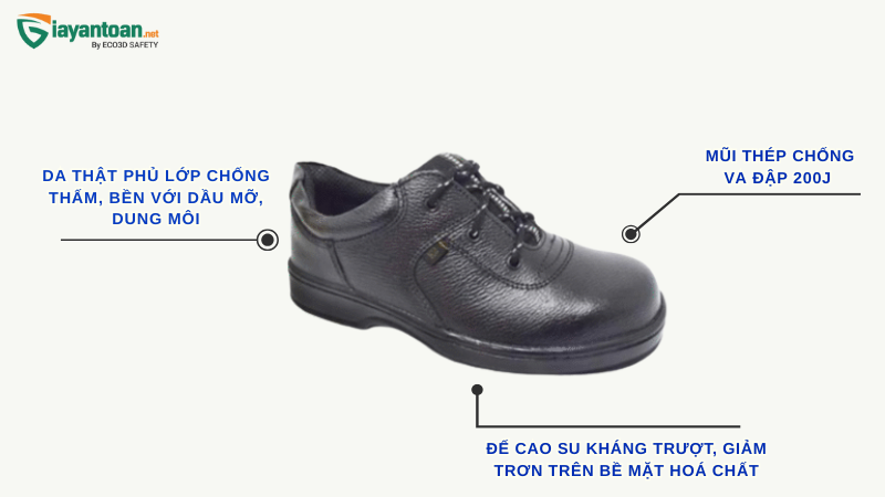 Giày bảo hộ King’s by Honeywell K2 TE7000 R – Bền bỉ, tiêu chuẩn cao