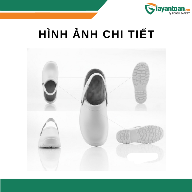 Hình ảnh chi tiếtcủa Giày Phòng Sạch Giày Phòng Sạch Safetoe L-7096
