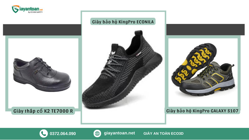 Giày bảo hộ KingPro ECONILA – “Xanh” trong từng bước chân